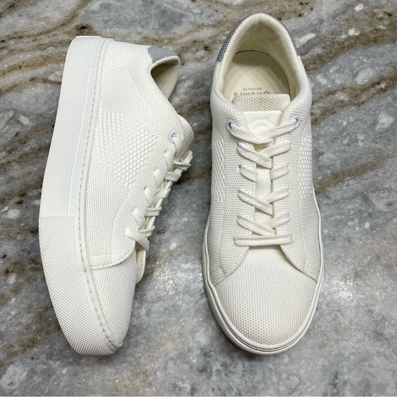 Greats The Royale Knit 2.0 in White/Gray Women’s 7.5 - Picture 3 of 14